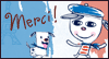 Merci<br>Reply Card Thank You Postcards