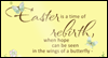 3D Easter is time of rebirth... Easter Ecard