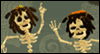 No Bones<br>Reply Card Thank You Postcards