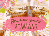 You're Amaaazing -<br>Taylor Swift happy birthday ecards