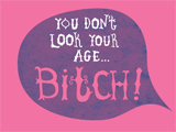 Birthday B*tch (Postcard) birthday ecards