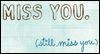 Miss You Always (Postcard)
