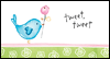 Just Tweet<br>Postcard<br>Kathy Davis Just Because Postcards