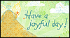 Joyful Day<br>Reply Card Thank You Postcards