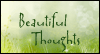 Beautiful Thoughts<br>Reply Card Thank You eCards