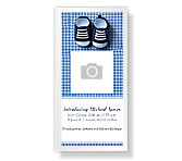 New Baby Boy<br>4 x 8 photo card birth announcement printable cards