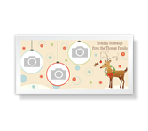 Holiday Greetings printable christmas card