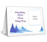 From Our Family<br>Add-a-Photo christmas printable cards