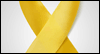 Yellow Ribbon Wishes (Postcard)