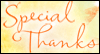 Special Thanks<br>Reply Card Thank You Postcards