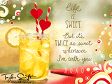 Twice as Sweet<br>Taylor Swift valentines day ecards