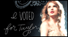 Vote for Taylor Swift (Postcard)