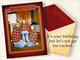 Center of Attention<br>Awkward Family Photos happy birthday ecards