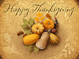 Warm Remembrance thanksgiving ecard