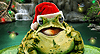 Merry Mistletoad Talking Card