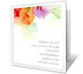 Warm Thanks saying thanks printable cards