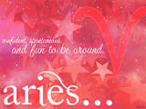Aries<br>(Postcard) happy birthday ecards