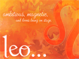 Leo<br>(Postcard) happy birthday ecards