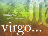 Virgo<br>(Postcard) happy birthday ecards