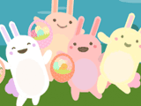 Conga Bunnies easter ecards