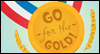 Go for the Gold (Postcard)