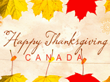 Canada Gives Thanks canadian thanksgiving ecards