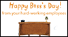 Happy Boss's Day! (Postcard) Boss's Day Ecard