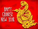 Year of the Snake chinese new year ecards