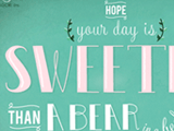 Beehive Wishes sweetest day ecards