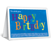 A Very Good Year happy birthday printable cards
