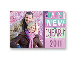 Happy New Year - Postcard