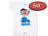 Infant Tee-Romper (Ahoy!) - 12 mos
