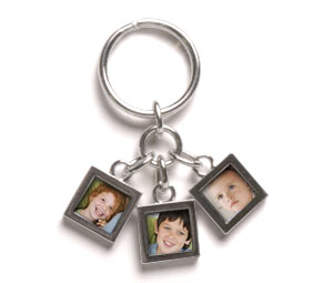 3 Photo Key Ring