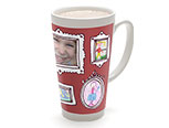 Tapered Mug (Red Frames) - 16 oz