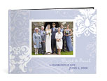 Damask (light blue)