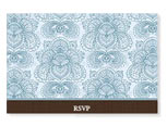 China Blue RSVP - Postcard