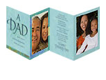 What is a Dad? - Poster Card