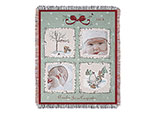 Woven Throw (Woodland Babies)