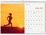 11x8 Horizontal Calendar - Classic