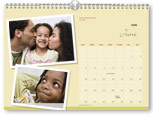 11x8 Horizontal Calendar - Celebrate