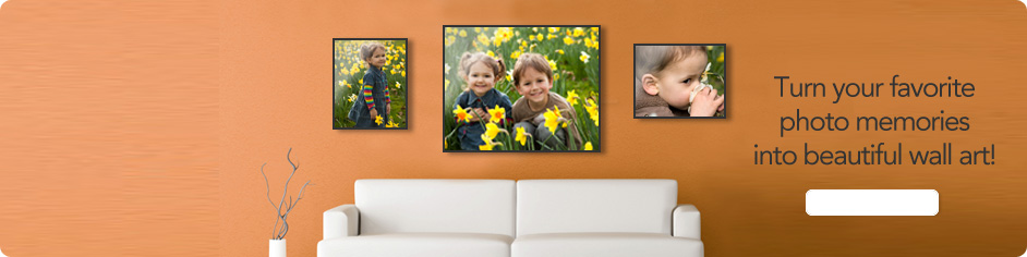 Turn your favorite memories into beautiful wall art.