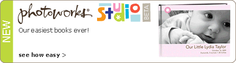 PhotoWorks Studio Books, our easiest books ever.