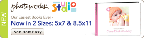 PhotoWorks Studio Books, our easiest books ever.