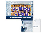 Sports Team Custom Photo Postcards