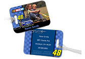 Jimmie Johnson Photo Luggage Tag