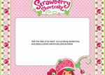 Pretty Sweet Photo Frame Strawberry Shortcake Printables