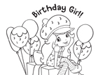 Happy Birthday, Strawberry! Strawberry Shortcake Printables