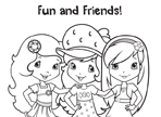 Fun and Friends Forever! Strawberry Shortcake Printables