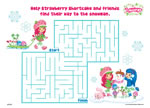 A Berry Chilly Maze Strawberry Shortcake Mazes
