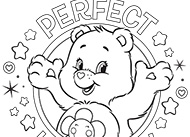 Perfect Harmony Care Bears Coloring Pages